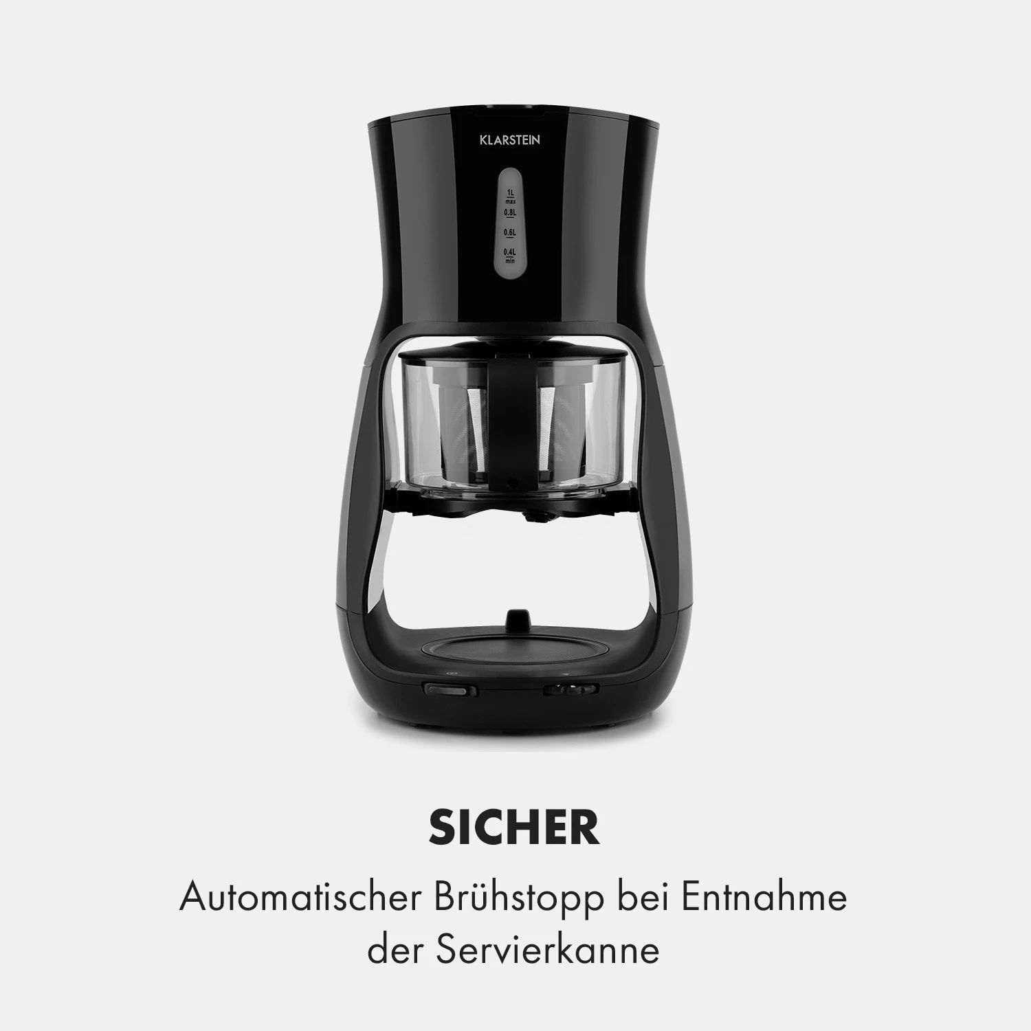 Tealicious Tee-Vollautomat 1300W 2-16 Min. 1 Liter 10 Tealicious Tee-Vollautomat 1300W 2-16 Min. 1 Liter – Bild 8