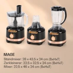 Luca Multifunktionsmixer 1000 W 3 L Stufenlose Geschwindigkeit 6 Modi -Haushaltsgerätegeschäft 10035487 de 0007 logo