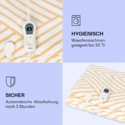 Dr. Watson XXL Heizdecke 3 Stufen Waschbar 200x180cm Mikroplüsch -Haushaltsgerätegeschäft 10035502 de 0004 logo