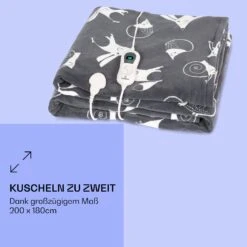 Dr. Watson XXL Heizdecke 3 Stufen Waschbar 200x180cm Coral Fleece -Haushaltsgerätegeschäft 10035503 de 0005 logo