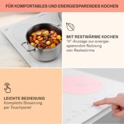 Virtuosa 4 Einbaukochfeld 4 Zonen 6500W Glaskeramik 14 Virtuosa 4 Einbaukochfeld 4 Zonen 6500W Glaskeramik -Haushaltsgerätegeschäft 10035552 de 0004 usp