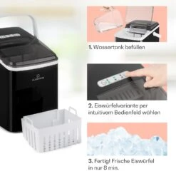 Arctic Porter Eiswürfelmaschine Bullet-Eis 12kg/24h Edelstahl 12 Arctic Porter Eiswürfelmaschine Bullet-Eis 12kg/24h Edelstahl -Haushaltsgerätegeschäft 10035553 de 0004 usp