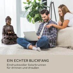 Dharma Solarbrunnen LED 48 X 72 X 41 Cm (BxHxT) Polyresin -Haushaltsgerätegeschäft 10035714 de 0003 logo