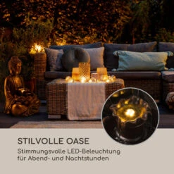 Dharma Solarbrunnen LED 48 X 72 X 41 Cm (BxHxT) Polyresin -Haushaltsgerätegeschäft 10035714 de 0005 logo