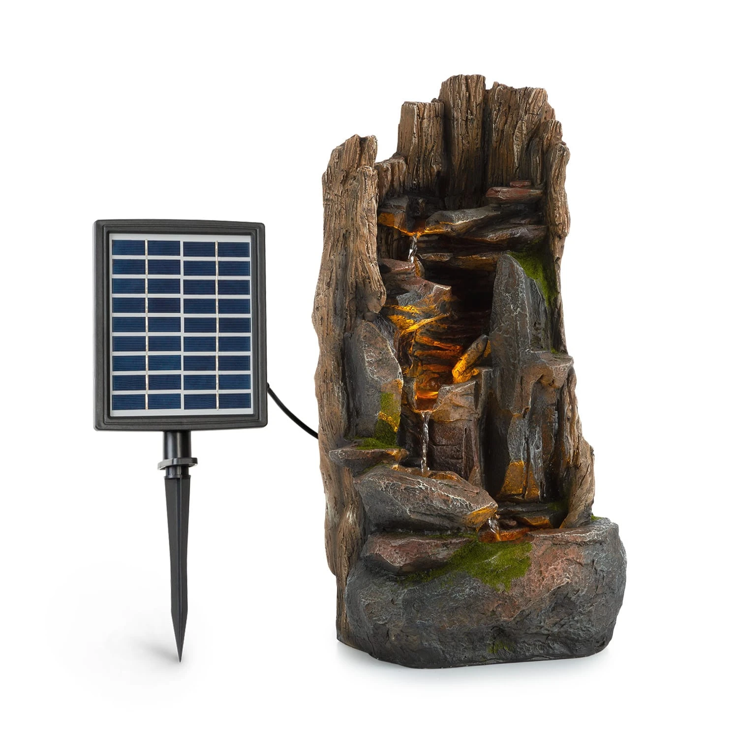Mystic Tree Solarbrunnen LED-Beleuchtung Polyresin 3 Mystic Tree Solarbrunnen LED-Beleuchtung Polyresin