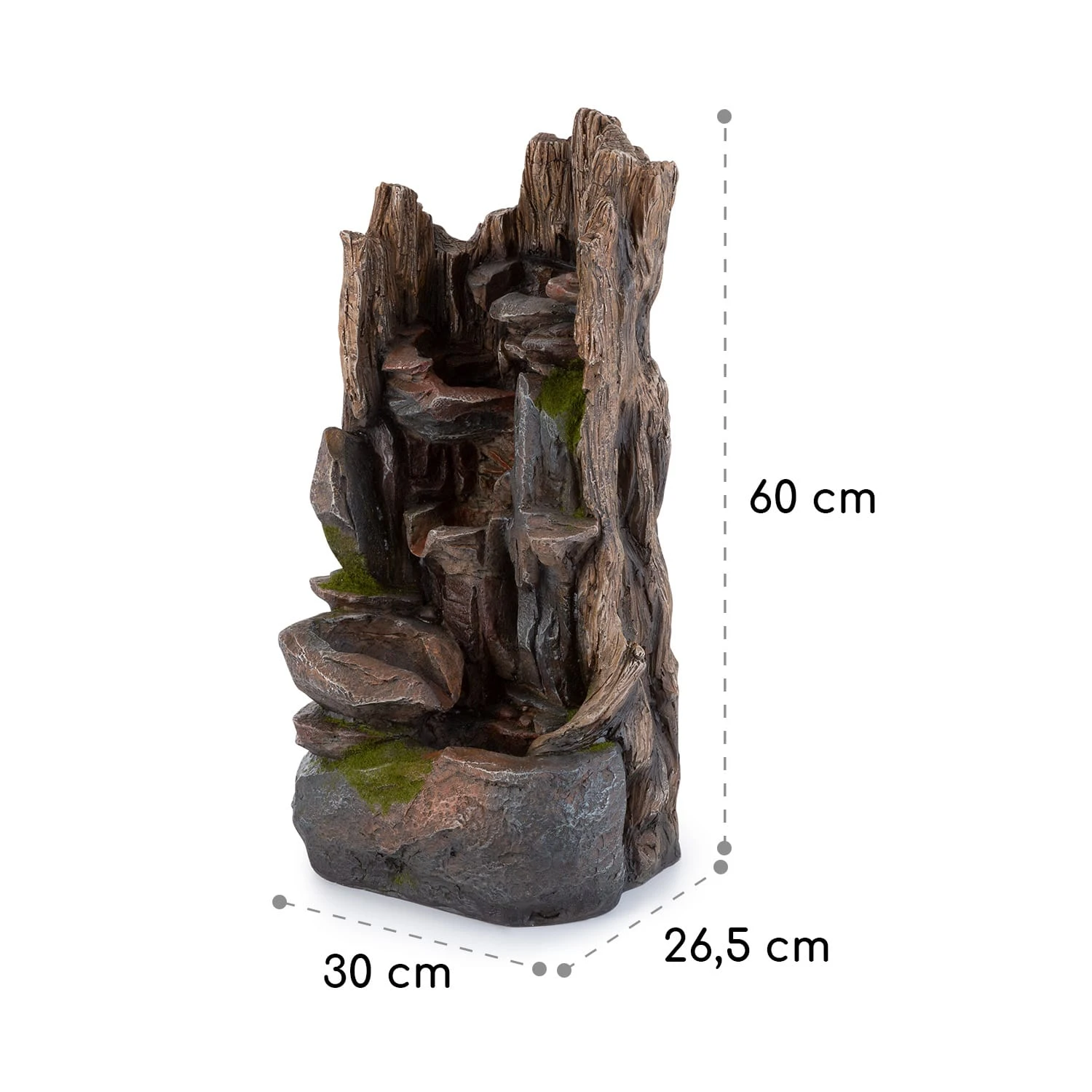 Mystic Tree Solarbrunnen LED-Beleuchtung Polyresin 10 Mystic Tree Solarbrunnen LED-Beleuchtung Polyresin – Bild 8