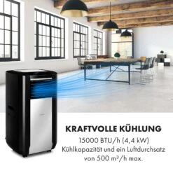 Max Breeze Smart Mobile Klimaanlage 15000 BTU/h (4,4 KW) EEC A -Haushaltsgerätegeschäft 10035742 de 0003 logo