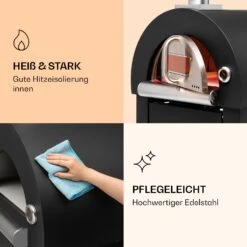 Diavolo Napoletana Pizzaofen Holzofen Rostfreier Edelstahl 13 Diavolo Napoletana Pizzaofen Holzofen Rostfreier Edelstahl -Haushaltsgerätegeschäft 10035759 de 0004 logo