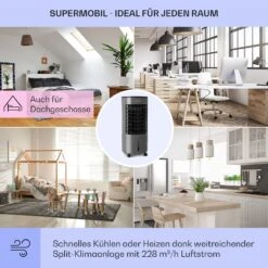 Skypillar 3-in-1 Luftkühler Ventilator 5L Fernbedienung Touch-Panel -Haushaltsgerätegeschäft 10035795 de 0005 usp