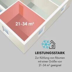 Pure Blizzard Smart 7k Mobile Klimaanlage 7000BTU/2,1 KW Fernbedienung -Haushaltsgerätegeschäft 10035806 de 0005 logo
