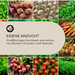 High Grow Hochbeet 200 X 80 X 100 Cm Stahl-Wellblech Einfacher Aufbau -Haushaltsgerätegeschäft 10035815 de 0004 logo