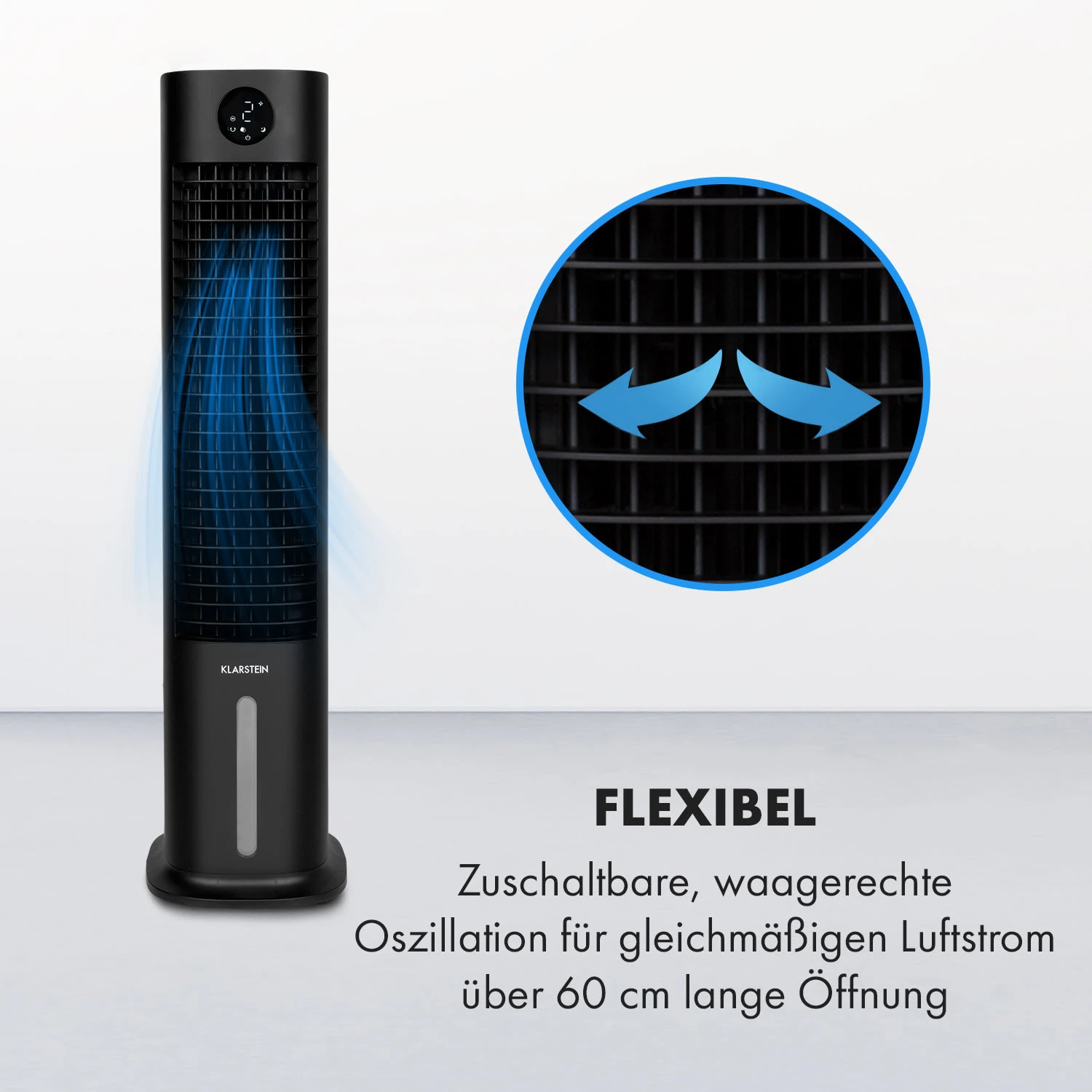 Skytower Grand Smart Luftkühler 80W 480 M³/h 8 Liter Mobil 6 Skytower Grand Smart Luftkühler 80W 480 M³/h 8 Liter Mobil – Bild 4