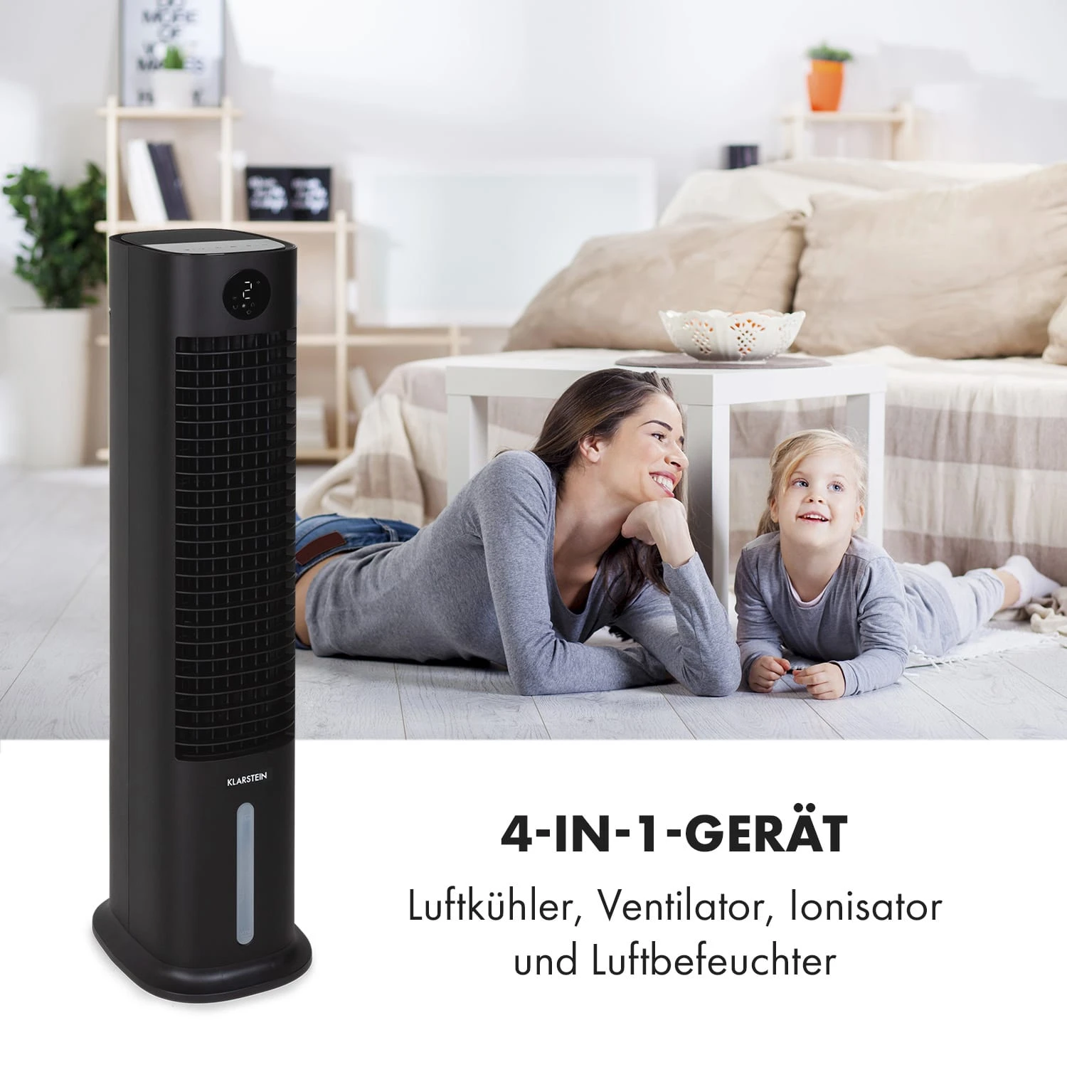 Skytower Grand Smart Luftkühler 80W 480 M³/h 8 Liter Mobil 11 Skytower Grand Smart Luftkühler 80W 480 M³/h 8 Liter Mobil – Bild 9