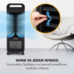 Cooler Rush Ventilator Luftkühler 5,5L 45W Fernbedienung 5x Eispack -Haushaltsgerätegeschäft 10035825 de 0003 logo