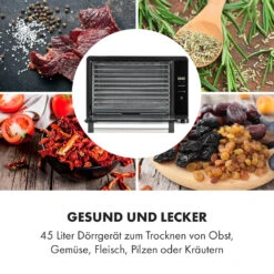 Mega Jerky Dörrautomat 650W 50-80°C LC-Touch-Display Timer -Haushaltsgerätegeschäft 10035853 de 0004 logo