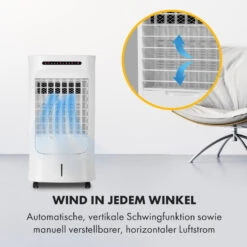 Iceberg Breeze 2-in-1 Luftkühler 65 Watt 283 M3/h 10 L Tank 2 Kühlakkus -Haushaltsgerätegeschäft 10035854 de 0004 logo