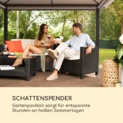 Grandezza Cortina Gartenpavillon 3x6m 4 Seitenteile -Haushaltsgerätegeschäft 10035868 de 0002 logo