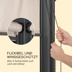 Grandezza Cortina Gartenpavillon 3x6m 4 Seitenteile -Haushaltsgerätegeschäft 10035868 de 0003 logo