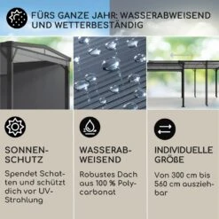 Pantheon Solid Sky Expand Pavillon Seitenwände 3x3-5,6 M Aluminium 10 Pantheon Solid Sky Expand Pavillon Seitenwände 3x3-5,6 M Aluminium -Haushaltsgerätegeschäft 10035869 de 0002 usp