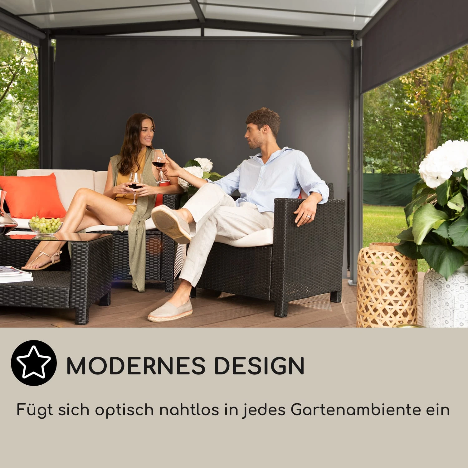 Pantheon Solid Sky Expand Pavillon Seitenwände 3x3-5,6 M Aluminium 8 Pantheon Solid Sky Expand Pavillon Seitenwände 3x3-5,6 M Aluminium – Bild 6