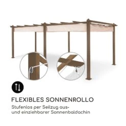 Pantheon Rust Pergola Aluminium 3x6m 6 Eckpfosten Wasserabweisend 11 Pantheon Rust Pergola Aluminium 3x6m 6 Eckpfosten Wasserabweisend -Haushaltsgerätegeschäft 10035891 de 0004 logo