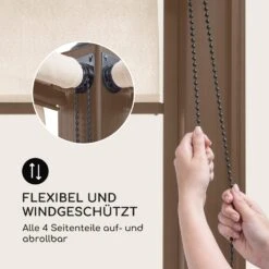 Pantheon Cortina Rust Pavillon Mit Dach 3x6 M 4 Seitenteile -Haushaltsgerätegeschäft 10035897 de 0005 logo