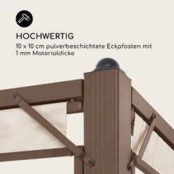 Pantheon Cortina Rust Pavillon Mit Dach 3x6 M 4 Seitenteile -Haushaltsgerätegeschäft 10035897 de 0007 logo