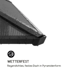 Pantheon Solid Sky Ambient Solar Pavillon Mit Grauem Dach 3x3m Polycarbonat Aluminium 15 Pantheon Solid Sky Ambient Solar Pavillon Mit Grauem Dach 3x3m Polycarbonat Aluminium -Haushaltsgerätegeschäft 10035899 de 0005 logo