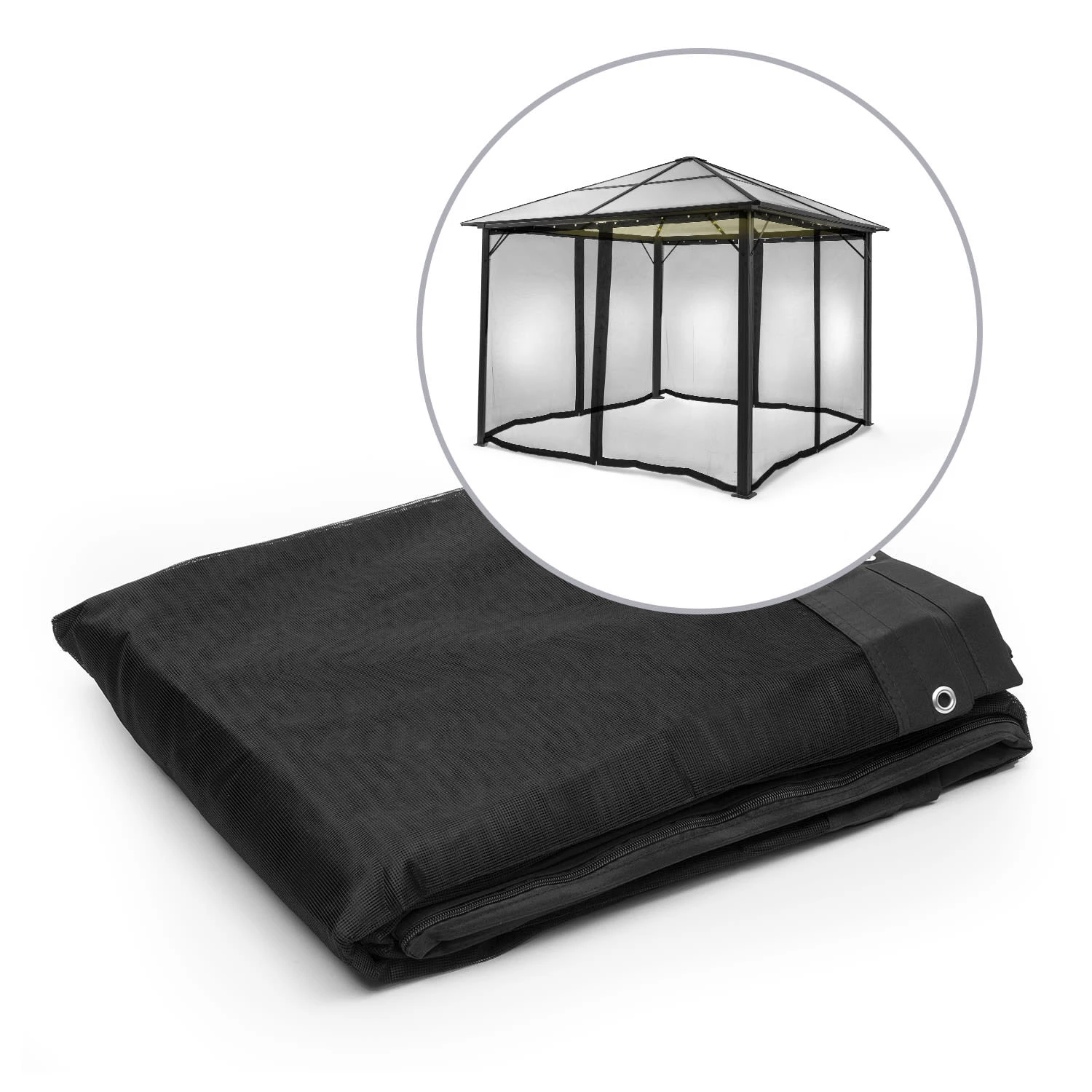 Pantheon Solid Sky Ambient Solar Seitenwände 3x3 M Moskito 3 Pantheon Solid Sky Ambient Solar Seitenwände 3x3 M Moskito