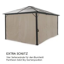 Pantheon Solid Sky Pavillon-Seitenwände 3x4 4 Stück 140g/m² 10 Pantheon Solid Sky Pavillon-Seitenwände 3x4 4 Stück 140g/m² -Haushaltsgerätegeschäft 10035910 de 0003 logo