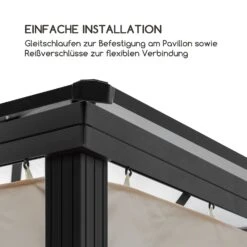 Pantheon Solid Sky Pavillon-Seitenwände 3x4 4 Stück 140g/m² 11 Pantheon Solid Sky Pavillon-Seitenwände 3x4 4 Stück 140g/m² -Haushaltsgerätegeschäft 10035910 de 0004 logo