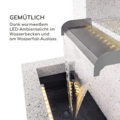 Bloomingstone Brunnen Gartenbrunnen Zierbrunnen 20W Pumpe Zink LED 13 Bloomingstone Brunnen Gartenbrunnen Zierbrunnen 20W Pumpe Zink LED -Haushaltsgerätegeschäft 10035916 de 0004 logo