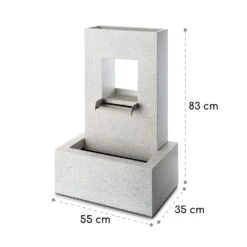 Bloomingstone Brunnen Gartenbrunnen Zierbrunnen 20W Pumpe Zink LED 17 Bloomingstone Brunnen Gartenbrunnen Zierbrunnen 20W Pumpe Zink LED -Haushaltsgerätegeschäft 10035916 yy 0008 logo