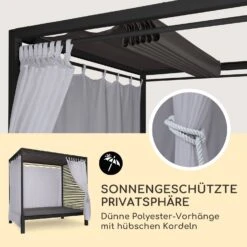 Eremitage Double Lux Sonnenliege 4 Liegepositionen 2 Personen 6 Cm Polster -Haushaltsgerätegeschäft 10035922 de 0003 logo
