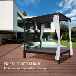 Eremitage Double Lux Sonnenliege 4 Liegepositionen 2 Personen 6 Cm Polster -Haushaltsgerätegeschäft 10035922 de 0004 logo