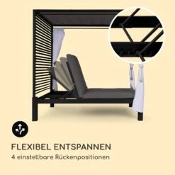 Eremitage Double Lux Sonnenliege 4 Liegepositionen 2 Personen 6 Cm Polster -Haushaltsgerätegeschäft 10035922 de 0008 logo