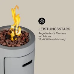 Crete Gas-Feuerstelle 13 KW Flüssiggas Edelstahl -Haushaltsgerätegeschäft 10035932 de 0003 logo