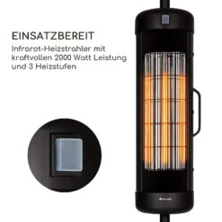 Heat Guru Turbo Heizstrahler 2000W IP54 Outdoor Für Sonnenschirm -Haushaltsgerätegeschäft 10035937 de 0004 logo