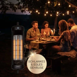 Heat Guru Turbo Heizstrahler 2000W IP54 Outdoor Für Sonnenschirm -Haushaltsgerätegeschäft 10035937 de 0007 usp