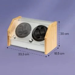 Garonne 4 Uhrenbeweger, 2 Drehteller, 4 Uhren, 3 Geschwindigkeiten, 4 Modi, Bambus 11 Garonne 4 Uhrenbeweger, 2 Drehteller, 4 Uhren, 3 Geschwindigkeiten, 4 Modi, Bambus -Haushaltsgerätegeschäft 10036042 yy 0005 logo