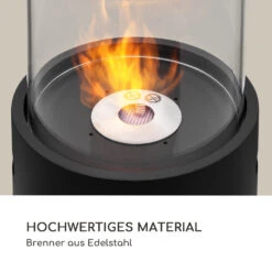 Fiamme Tamburo Ethanol-Kamin Edelstahl-Brenner 0,8Ltr 4-5 H Brenndauer -Haushaltsgerätegeschäft 10036076 de 0003 logo