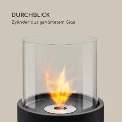 Fiamme Tamburo Ethanol-Kamin Edelstahl-Brenner 0,8Ltr 4-5 H Brenndauer -Haushaltsgerätegeschäft 10036076 de 0005 logo