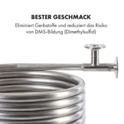 Counterflow Gegenstromkühler Ø28cm 9 Schleifen 304 Edelstahl -Haushaltsgerätegeschäft 10036084 de 0005 logo