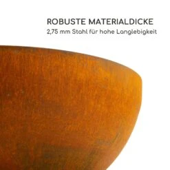 Savage 2.0 Rund Feuerschalen-Grill Ø: 60 Cm Stabiler Sockel Holzlager -Haushaltsgerätegeschäft 10036085 de 0004 logo