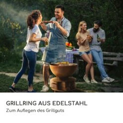 Savage 2.0 Rund Feuerschalen-Grill Ø: 60 Cm Stabiler Sockel Holzlager -Haushaltsgerätegeschäft 10036085 de 0005 logo