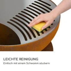 Savage 2.0 Rund Feuerschalen-Grill Ø: 60 Cm Stabiler Sockel Holzlager -Haushaltsgerätegeschäft 10036085 de 0006 logo