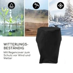 Savage 2.0 Tall Feuerschale Mit Grill Bambus-Seitentische Inkl. Wetterschutz -Haushaltsgerätegeschäft 10036088 de 0008 logo