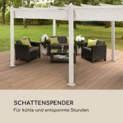 Pantheon Pergola Ersatzdach Dach Sonnendach Plane 3x6 M -Haushaltsgerätegeschäft 10036111 de 0002 logo
