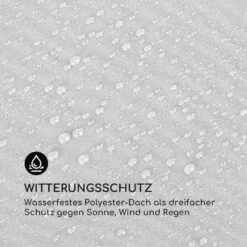 Pantheon Pergola Ersatzdach Dach Sonnendach Plane 3x6 M -Haushaltsgerätegeschäft 10036111 de 0003 logo