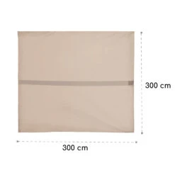 Pantheon Cortina Pergola Ersatzdach 200 G/m² Polyester-Tuch 3x3 M Inkl. Seilzug -Haushaltsgerätegeschäft 10036114 yy 0005 dimensions